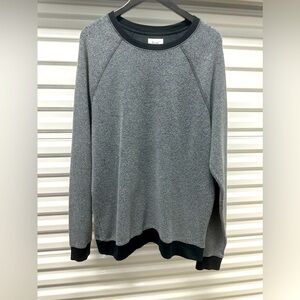 Feat Clothing Inside Out Heather Gray Crewneck Sweatshirt